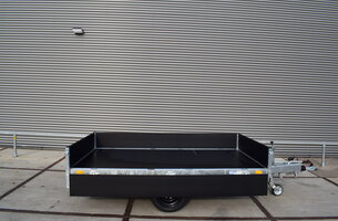 Saris plateauwagen 1500kg 256x150cm Black Edition