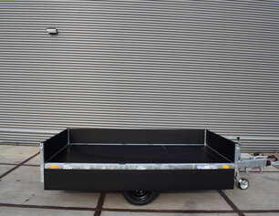 Saris plateauwagen 1500kg 256x150cm Black Edition