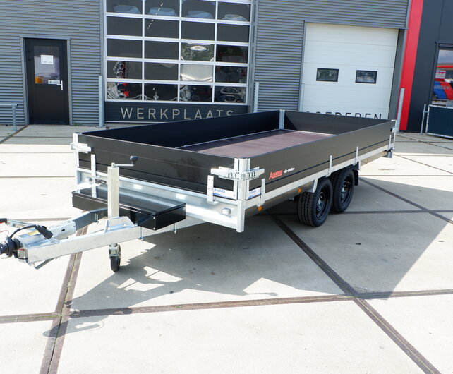 Anssems PSX 2000kg 405x178cm plateauwagen Go-Getter