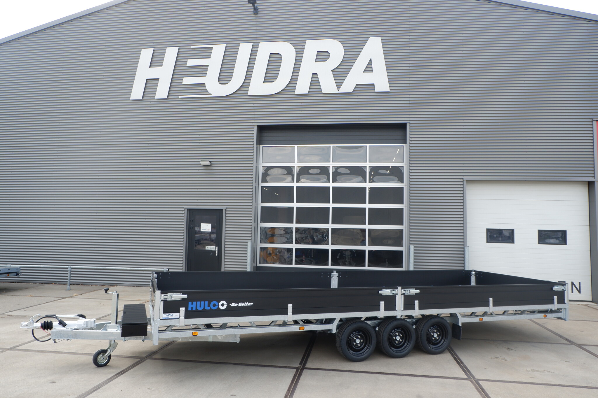 Hulco Medax-3 3500kg 611x203cm plateauwagen Go-Getter