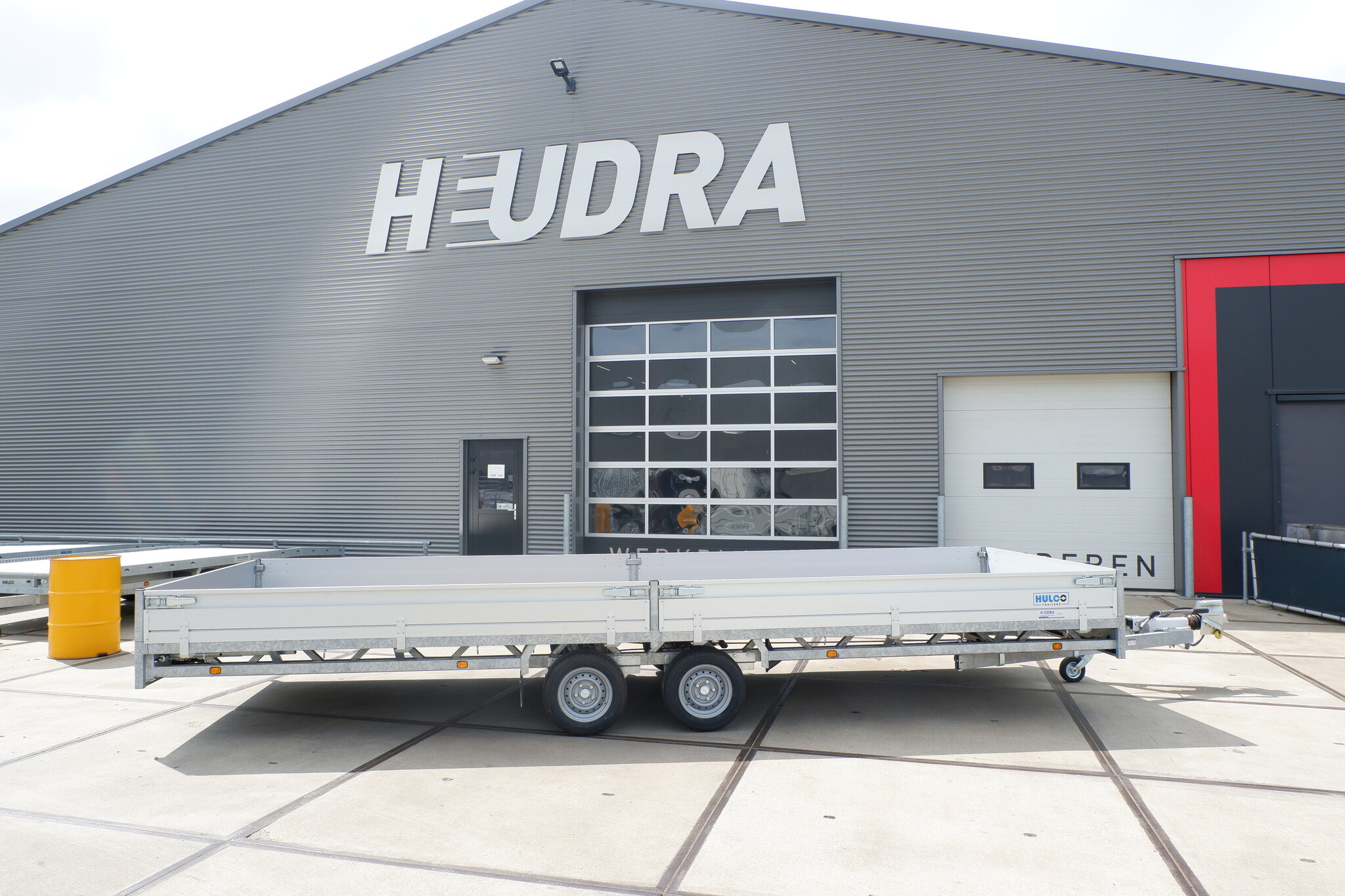 Hulco Medax-2 3500kg 611x203cm plateauwagen