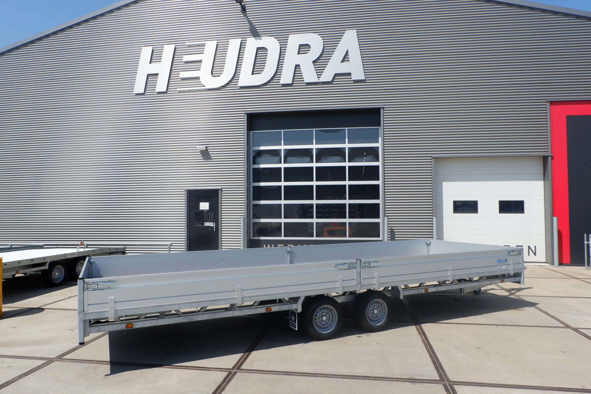 Hulco Medax-2 3000kg 611x223cm plateauwagen