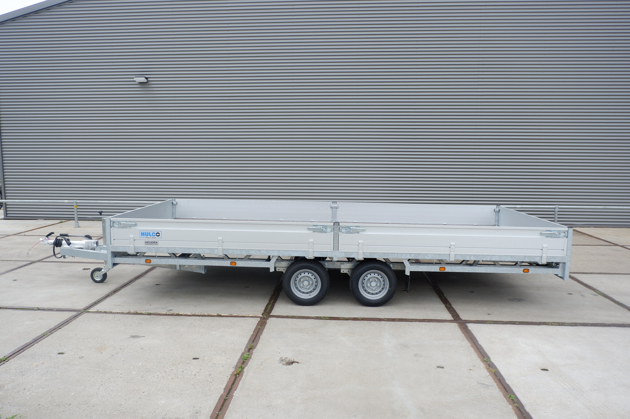 Hulco Medax-2 3000kg 502x223cm plateauwagen