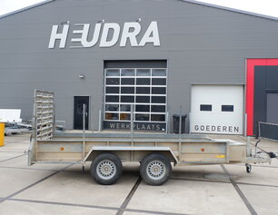 Gebruikte Heudrax machinetransporter 3500kg  400x135cm