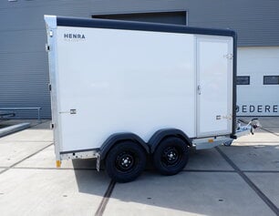 Henra gesloten aanhangwagen  2700kg 265x158x190cm Xpert met zijdeur