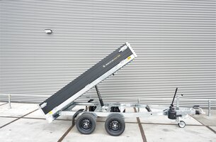 Saris handbediende kipper achterwaarts 2700kg 276x170cm Black Edition