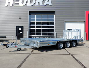 Henra tridemas machinetransporter 3500kg 450x190cm met Aluminium klikvloer