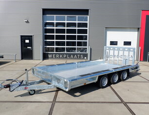Henra tridemas machinetransporter 3500kg 450x170cm met Aluminium klikvloer