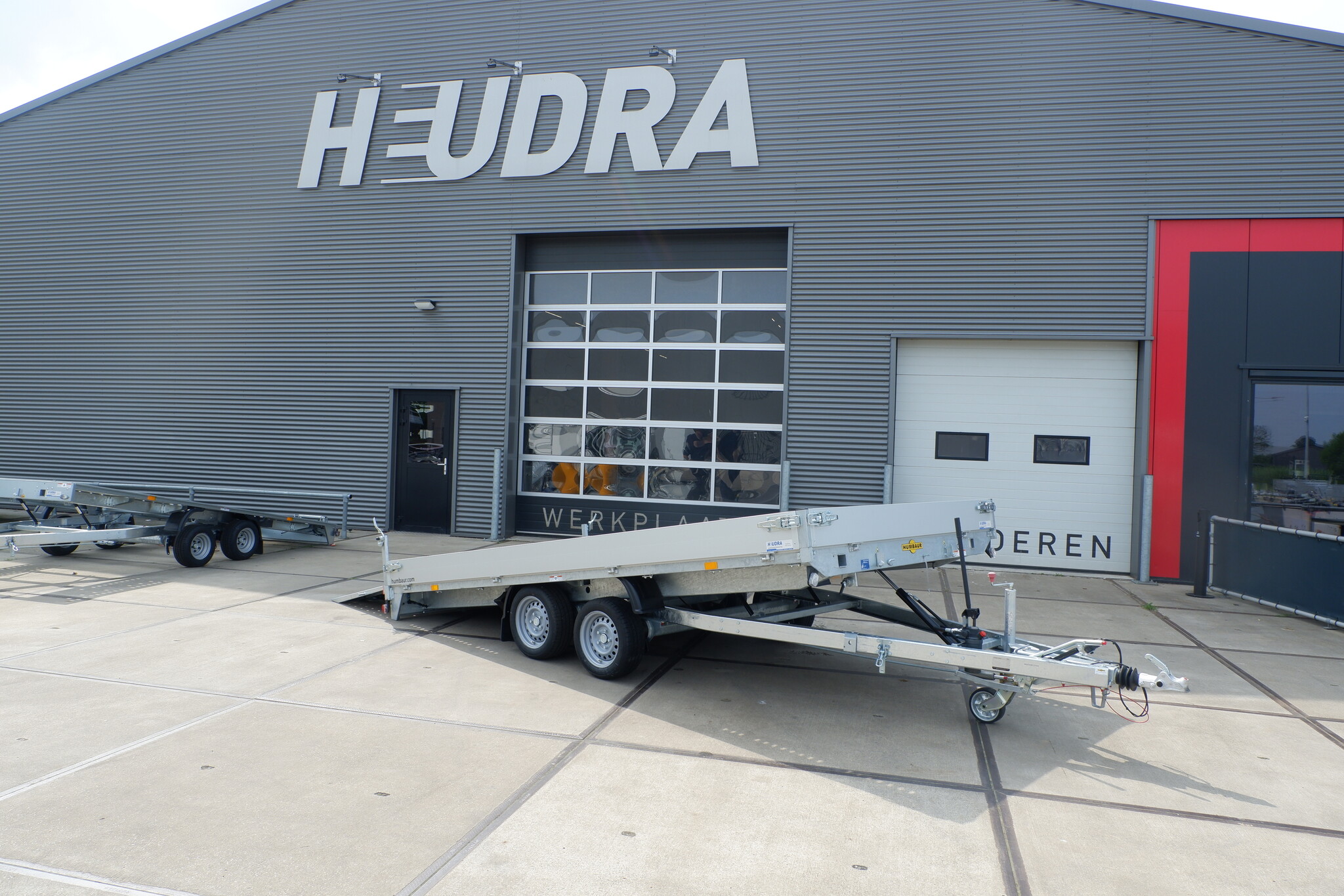 Humbaur multitransporter kantelbaar 3500kg  420x218cm