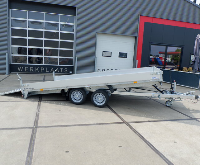 Humbaur multitransporter kantelbaar 3500kg  420x218cm
