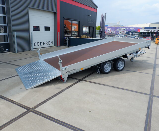 Humbaur multitransporter kantelbaar 3500kg  420x218cm