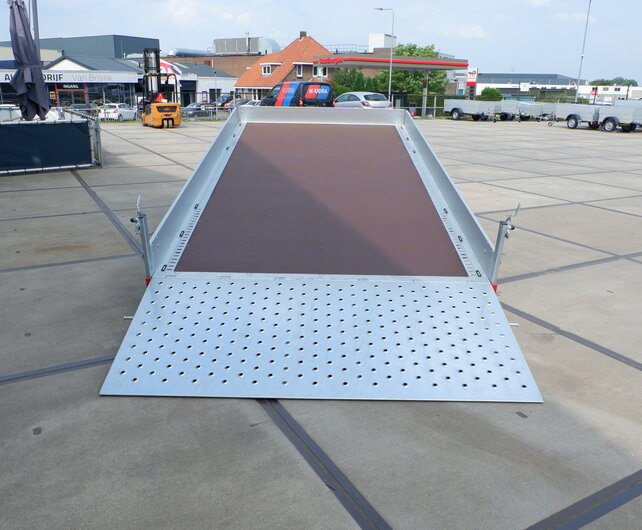Humbaur multitransporter kantelbaar 3500kg  420x218cm