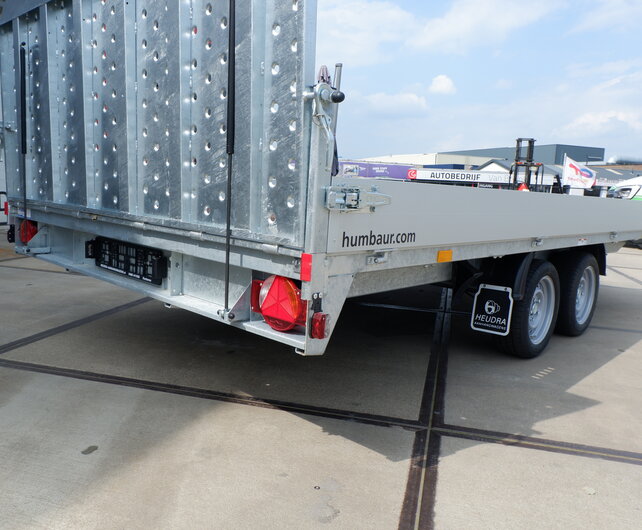 Humbaur multitransporter kantelbaar 3500kg  420x218cm