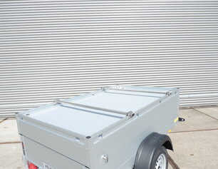 Universele roestvast stalen dakdragers 138cm (lengte) | voor een Anssems bagagewagen 126cm (breedte)