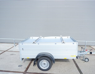 Universele roestvast stalen dakdragers (maatwerk) voor een Anssems bagagewagen