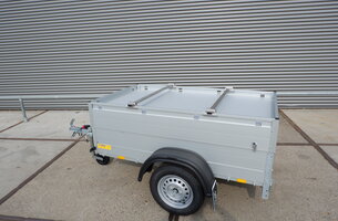 Universele roestvast stalen dakdragers 116cm (lengte) | voor een Anssems bagagewagen 101cm (breedte)