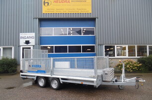 Loofrek 394x180x70cm voor Hulco Terrax machinetransporter