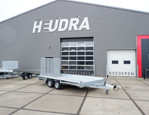 Hulco Terrax-2 3000kg 394x180cm machine-transporter met klep 150cm
