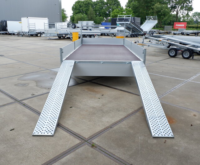 Henra Plateauwagen Tandemas 3500kg 453x202cm Xpert