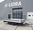Plateauwagen Henra Tandemas 2700kg 351x185cm Xpert Black Bottom