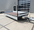 Plateauwagen Henra Tandemas 2700kg 351x185cm Xpert Black Bottom