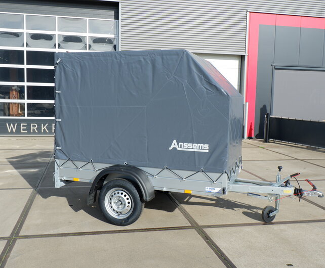 Anssems bakwagen GTB750 met huif 211x126x150cm