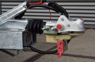 Gaffelslot voor een 1200kg tot 3000kg aanhangwagen SCM goedgekeurd knott