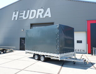 Hulco Medax-2 plateauwagen 3000kg met huif 405x203x210cm