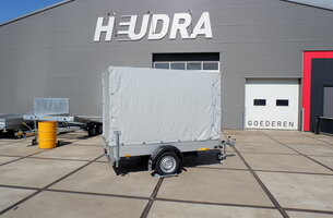 Saris bakwagen 750kg met Huif 255x133x180cm