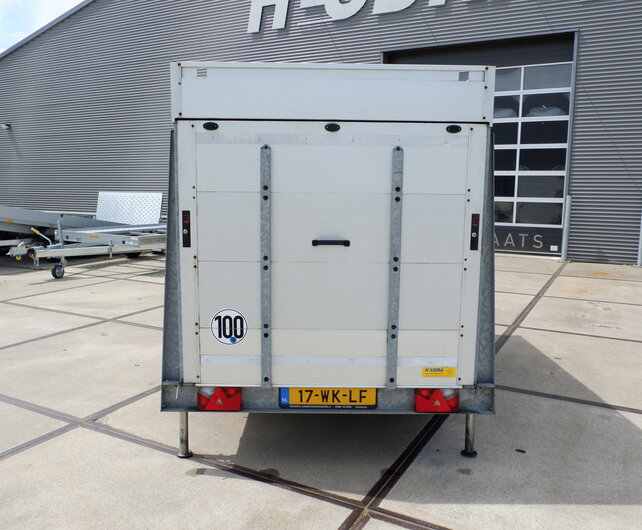 Gebruikte Anssems gesloten wagen VT3 1800kg  301x151x153