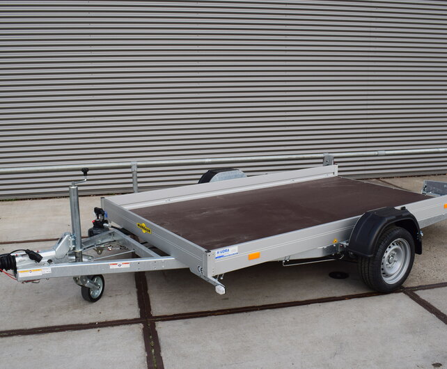 Humbaur zakbare motortransporter 750kg 250x157cm