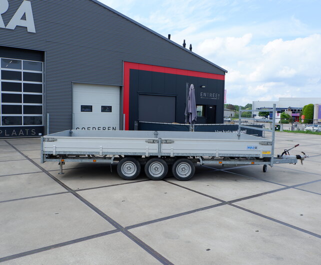 Gebruikte Hulco Medax-3 plateauwagen 3500kg 502x223cm