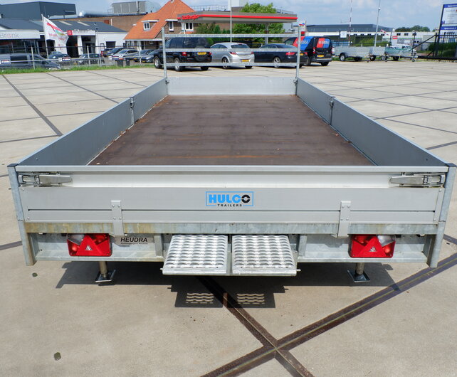 Gebruikte Hulco Medax-3 plateauwagen 3500kg 502x223cm