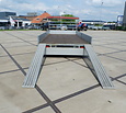 Gebruikte Hulco Medax-3 plateauwagen 3500kg 502x223cm