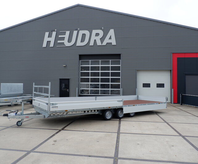 Henra tridemas plateauwagen 3500kg 703x222cm