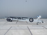 Vlemmix boottrailer met glijbalken Type-ZA 3500kg 1000x255cm