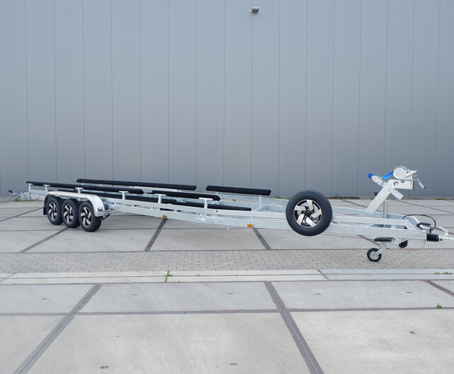 Vlemmix boottrailer met glijbalken Type-ZA 3500kg 1000x255cm