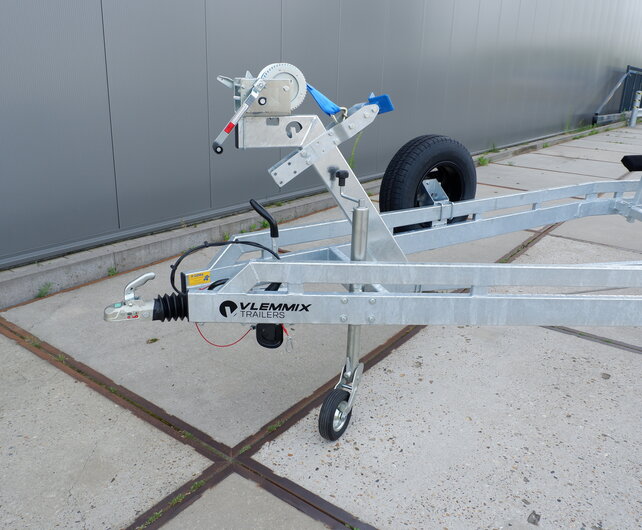 Vlemmix boottrailer met glijbalken Type-ZA 3500kg 1000x255cm