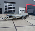 Gebruikte Ifor Williams machinetransporter 3500kg 370x186cm