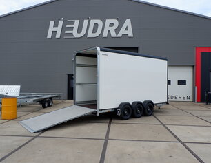 Henra gesloten aanhangwagen Tridemas 3500kg 465x184x240 Xpert met oprijklep