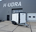 Henra gesloten aanhangwagen 2700kg 315x158x190cm met deur/klep combinatie & zijdeur