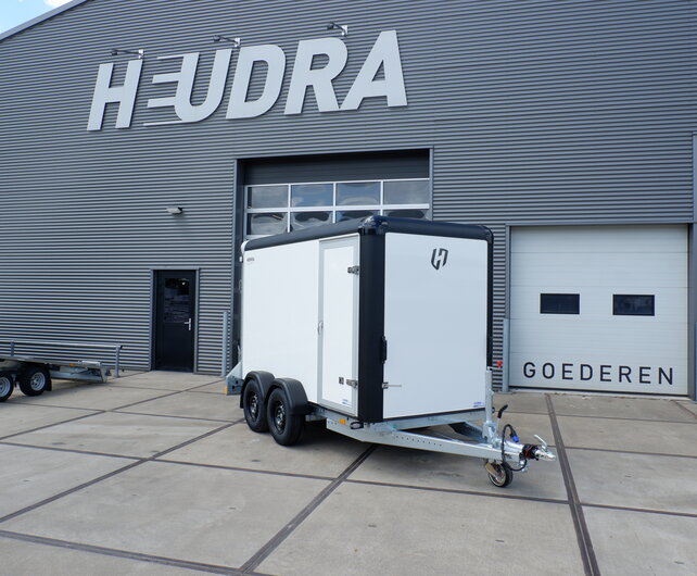 Henra gesloten aanhangwagen 2700kg 315x158x190cm met deur/klep combinatie & zijdeur