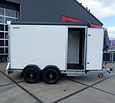 Henra gesloten aanhangwagen 2700kg 315x158x190cm met deur/klep combinatie & zijdeur