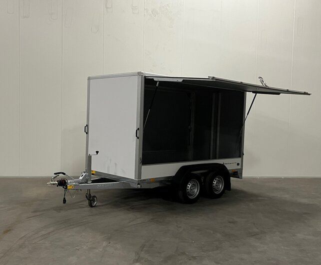 Saris gesloten aanhangwagen GO 2000kg 306x154x180cm met dubbele verkoopklep