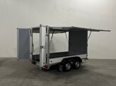 Saris gesloten aanhangwagen GO 2000kg 306x154x180cm met dubbele verkoopklep
