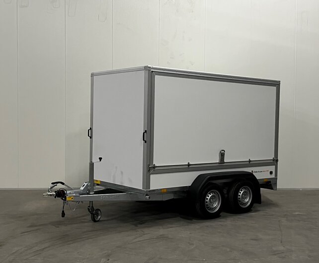 Saris gesloten aanhangwagen GO 2000kg 306x154x180cm met dubbele verkoopklep