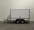 Saris gesloten aanhangwagen GO 2000kg 306x154x180cm met dubbele verkoopklep