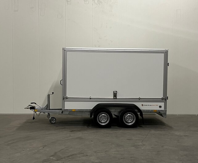 Saris gesloten aanhangwagen GO 2000kg 306x154x180cm met dubbele verkoopklep
