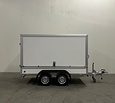 Saris gesloten aanhangwagen GO 2000kg 306x154x180cm met dubbele verkoopklep