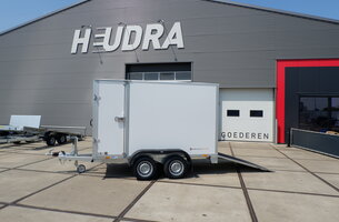 Saris gesloten aanhangwagen GO 2000kg 306x154x180cm met 2 zijdeuren & oprijklep